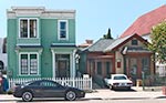 Victorian houses in Little Italy